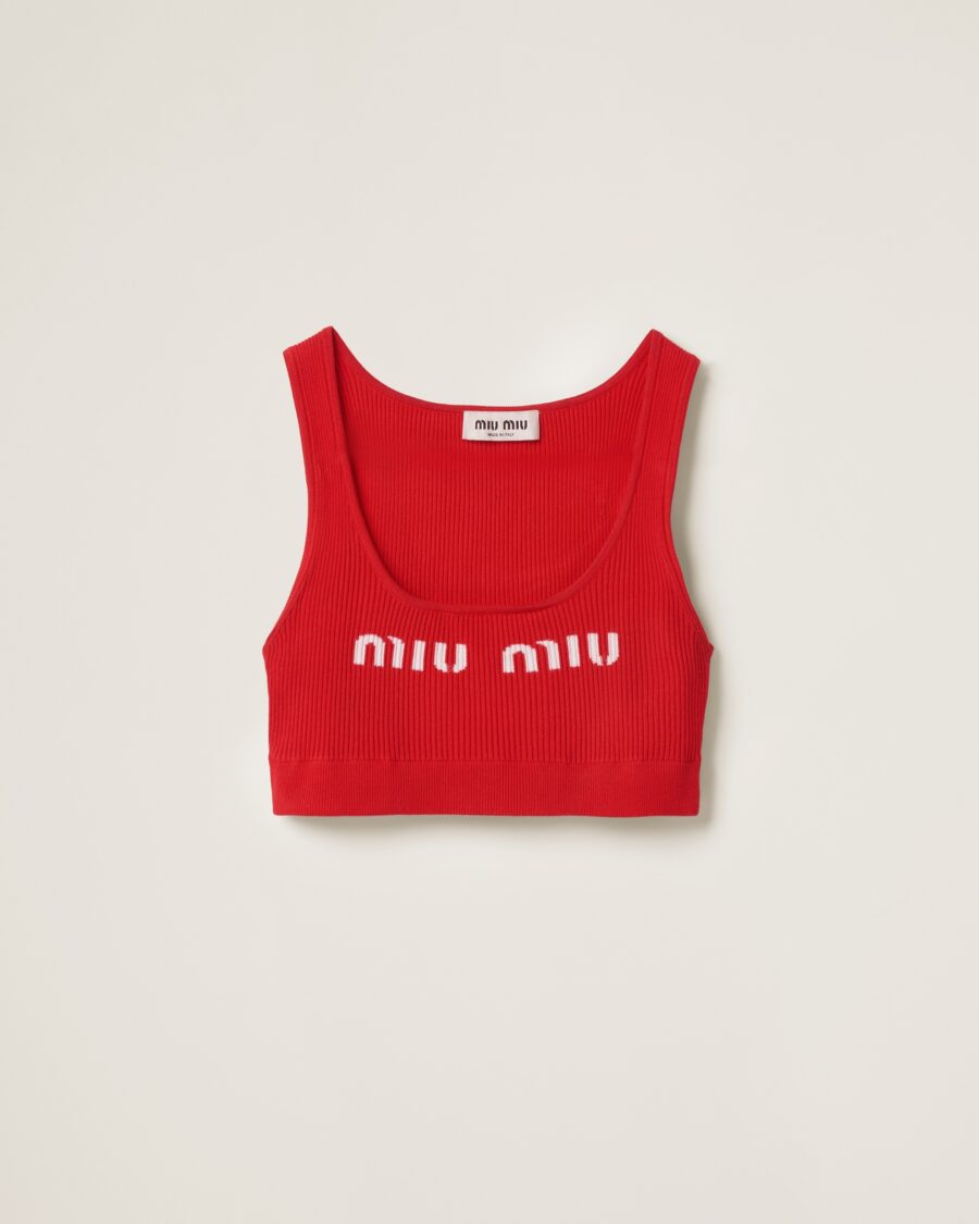 VISCOSE LOGO CROPPED TANK