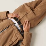 GARMENT DYED GABARDINE PANTS