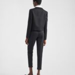WOOL SATIN PANTS