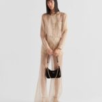EMBROIDERED ORGANZA SHIRT