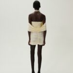 WIRED V NECK RUCHED MINI DRESS