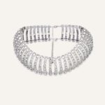 DOMED CHOKER IN SILVER
