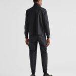 SILK BLEND BLOUSON JACKET