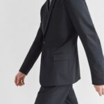 SINGLE BREASTED TECHNO SUIT