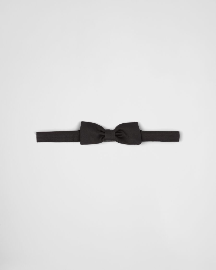 SATIN BOW TIE