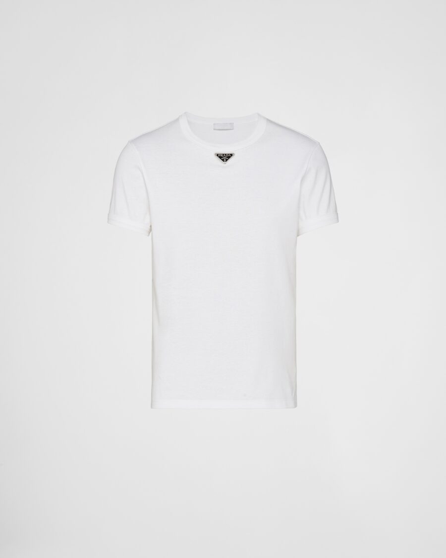 COTTON LOGO TEE
