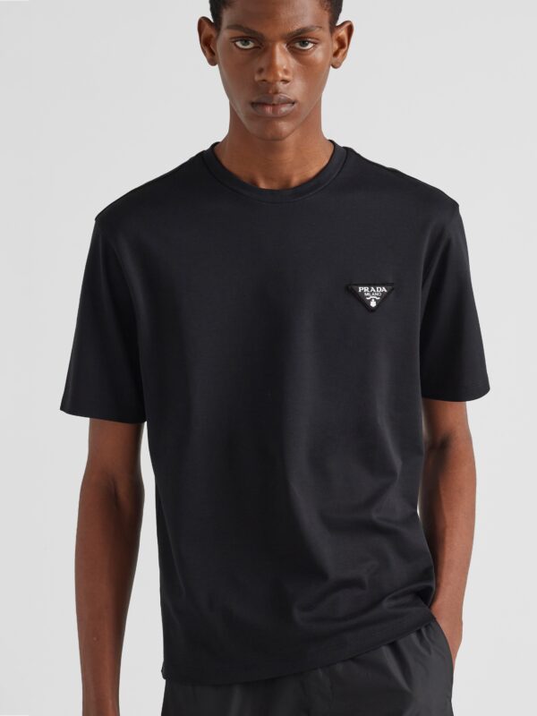 COTTON TEE WITH LOGO