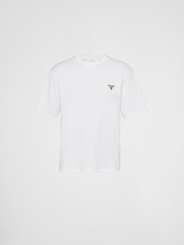COTTON TEE WITH LOGO