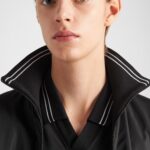 PIQUÉ POLO WITH RE NYLON DETAILS