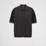 PIQUÉ POLO WITH RE NYLON DETAILS