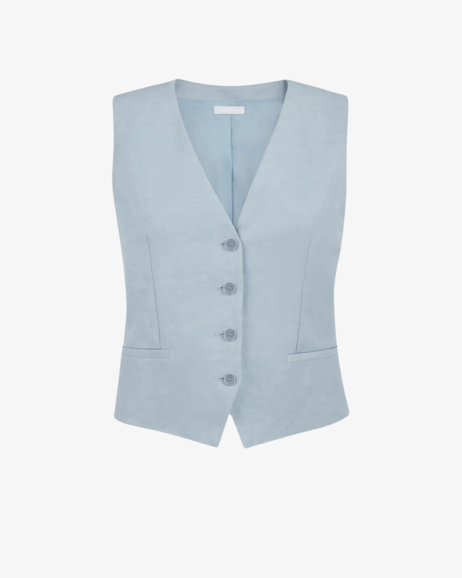 LINEN GILET
