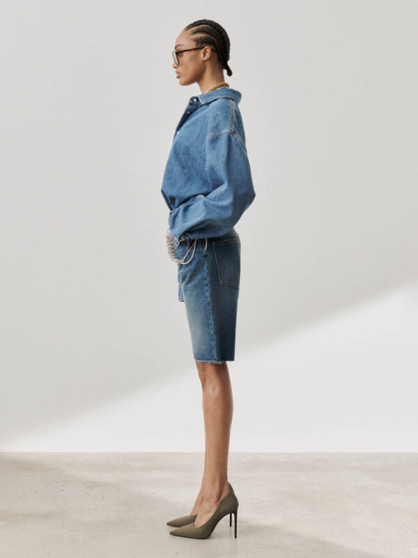 GINA FITTED JEAN SHORTS