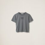 GARMENT DYED JERSEY LOGO TEE
