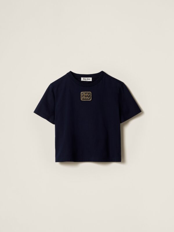 COTTON LOGO TEE