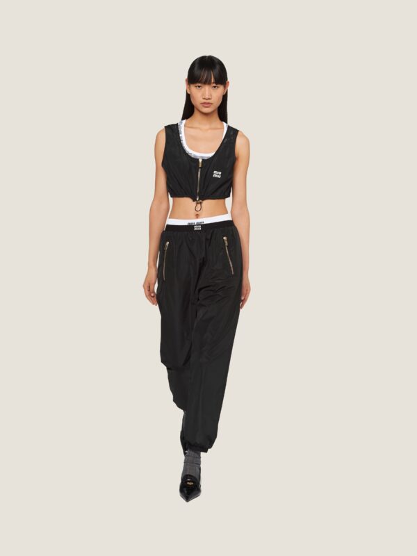 TECHNICAL SILK JOGGERS