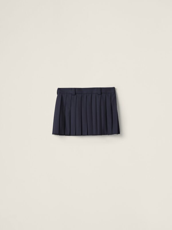 PLEATED MINI SKIRT