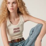 RIBBED JERSEY TANK TOP