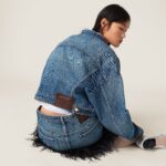 DENIM BLOUSON JACKET