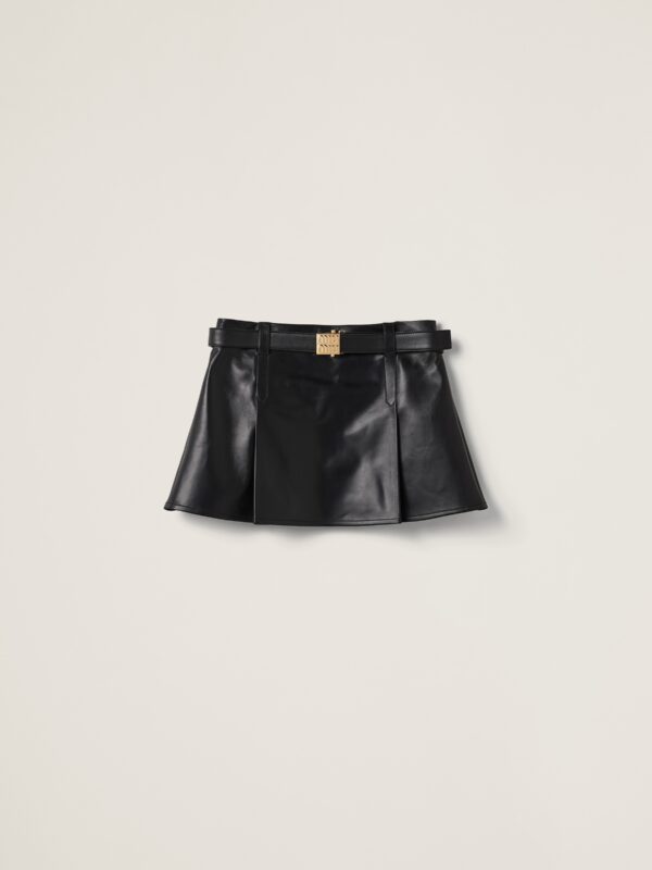 NAPPA LEATHER SKIRT