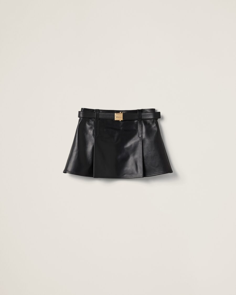 NAPPA LEATHER SKIRT
