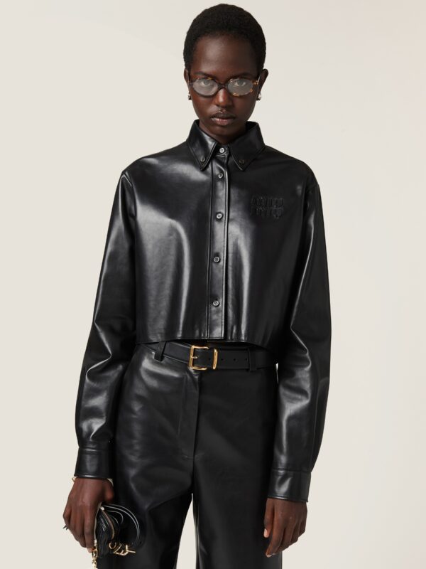 NAPPA LEATHER SHIRT