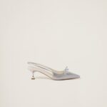 SATIN 55 SLINGBACKS PUMPS