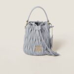 MATELASSÉ NAPPA LEATHER BUCKET BAG