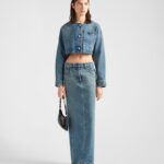 DENIM MAXI SKIRT