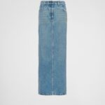 DENIM MAXI SKIRT