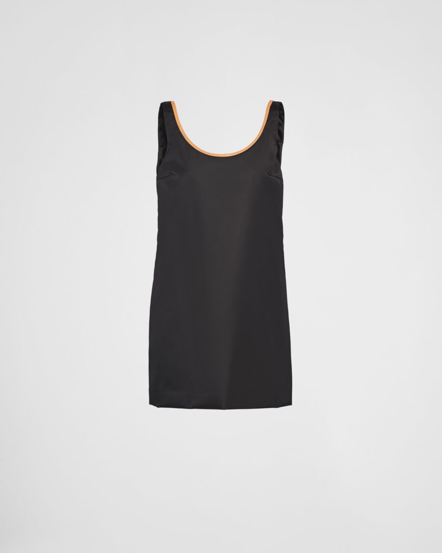 RE-NYLON MINI DRESS