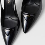 PATENT LEATHER SLINGBACKS