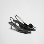 PATENT LEATHER SLINGBACKS