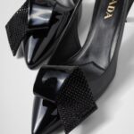 PATENT LEATHER SLINGBACKS