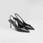 PATENT LEATHER SLINGBACKS