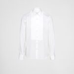 SMOKING COTTON STRETCH SHIRT