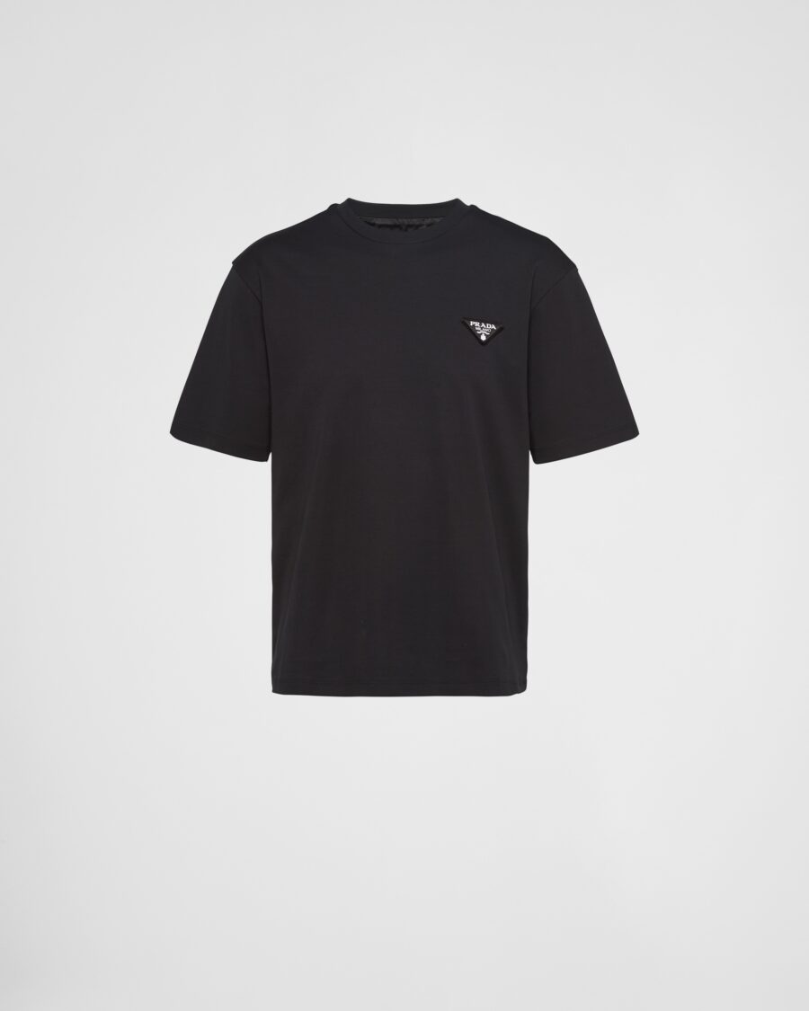 COTTON TEE WITH LOGO