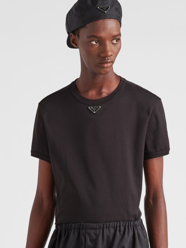 COTTON LOGO TEE