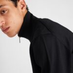 WOOL ZIP CARDIGAN