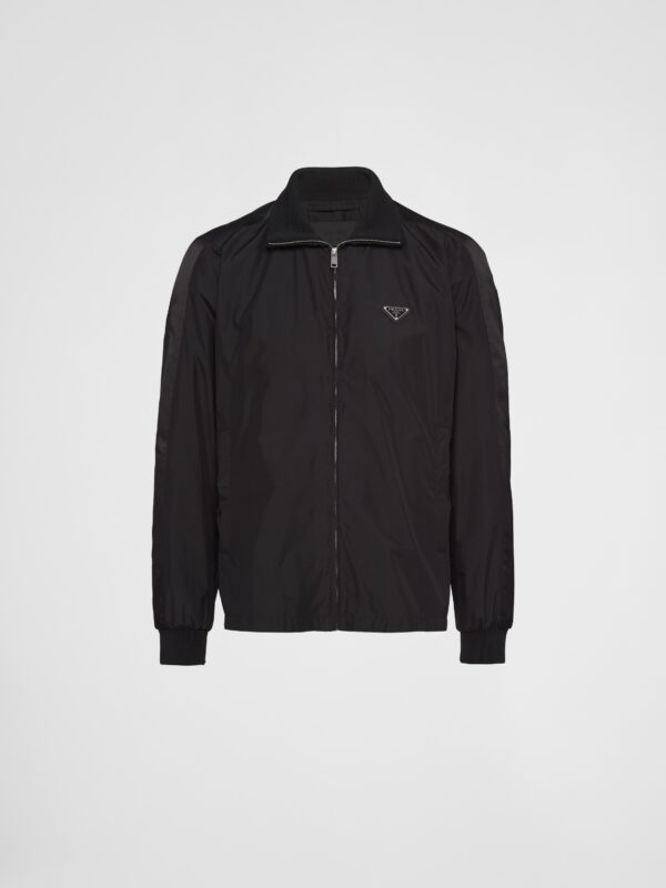 SILK BLEND BLOUSON JACKET