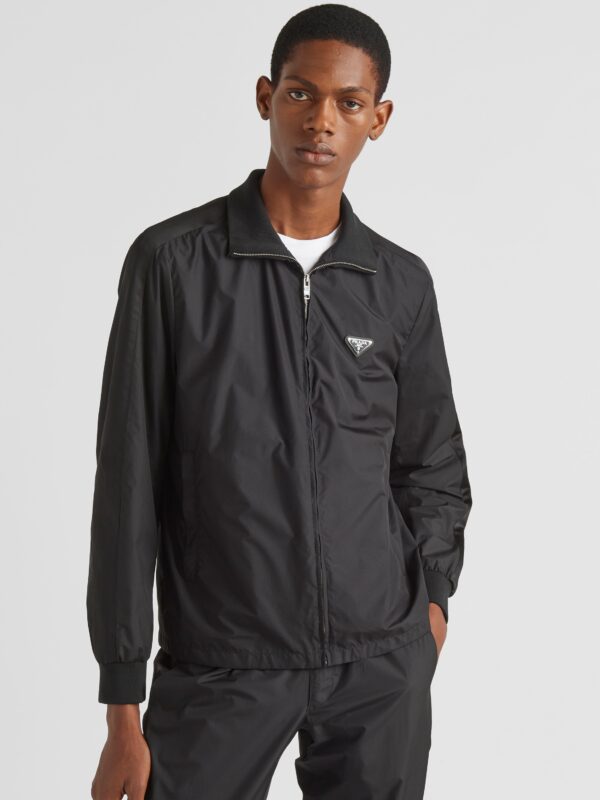 SILK BLEND BLOUSON JACKET