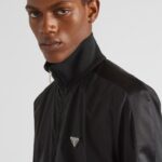 SILK BLEND BLOUSON JACKET