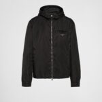 RE NYLON HOODED BLOUSON JACKET