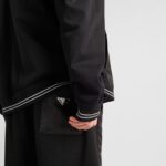 PIQUÉ BERMUDAS WITH RE NYLON DETAILS