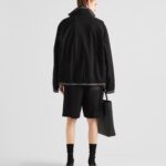 PIQUÉ BERMUDAS WITH RE NYLON DETAILS