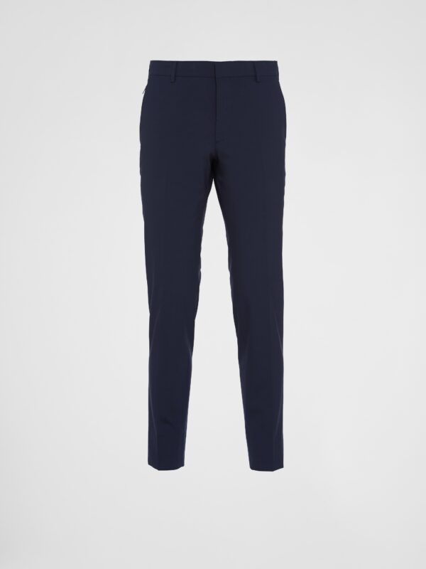 LIGHT STRETCH WOOL PANTS