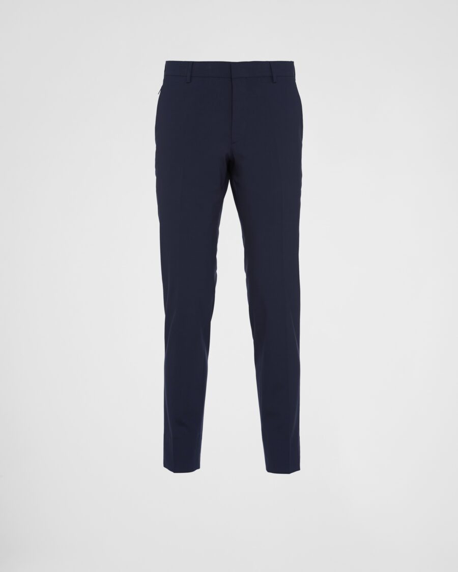 LIGHT STRETCH WOOL PANTS