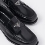 BRUSHED LEATHER LOAFERS