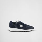 NUBUCK AND RE NYLON SNEAKERS