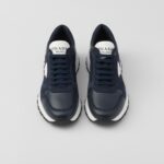 NUBUCK AND RE NYLON SNEAKERS