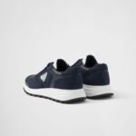 NUBUCK AND RE NYLON SNEAKERS